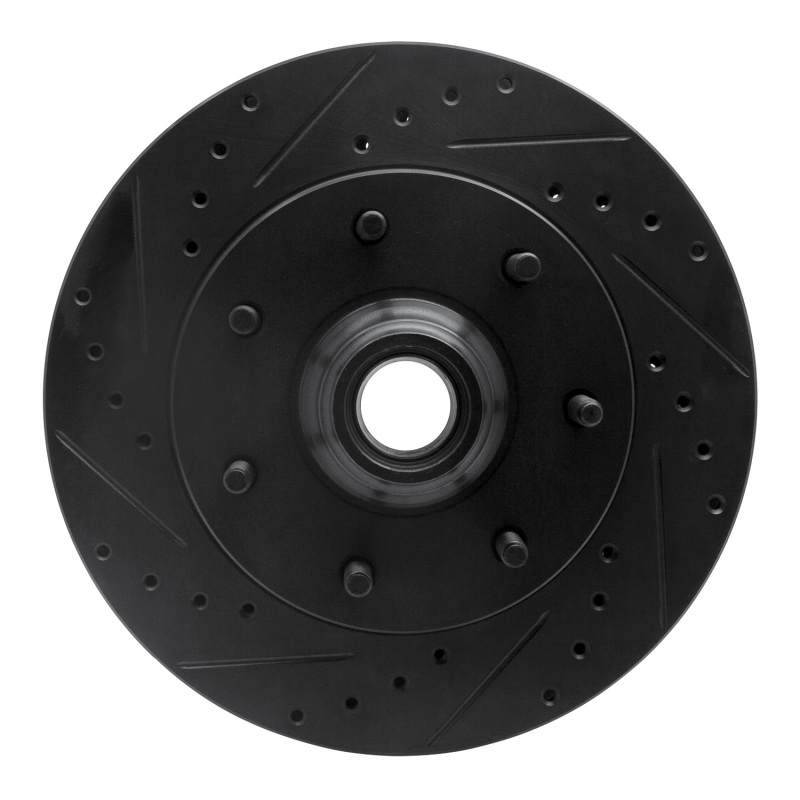 Ford F-250 Brake Rotor (1) - Front Left - R1 Concepts - Drilled & Slotted - Black - `97-`04 Ford F-250 Brake Rotor (1) - Front Left - R1 Concepts - Drilled & Slotted - Black - `97-`04